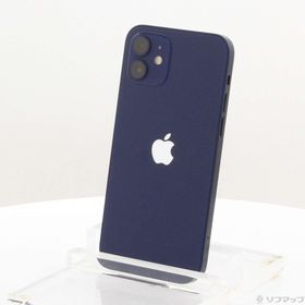 (中古)Apple iPhone12 64GB ブルー MGHR3J/A SIMフリー(269-ud)