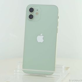 (中古)Apple iPhone12 64GB グリーン MGHT3J/A SIMフリー(276-ud)