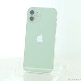 (中古)Apple iPhone12 64GB グリーン MGHT3J/A SIMフリー(262-ud)