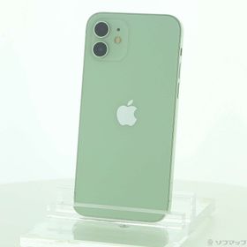 (中古)Apple iPhone12 64GB グリーン MGHT3J/A SIMフリー(262-ud)