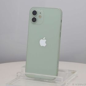 (中古)Apple iPhone12 64GB グリーン MGHT3J/A SIMフリー(295-ud)