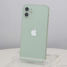 (中古)Apple iPhone12 64GB グリーン MGHT3J/A SIMフリー(344-ud)