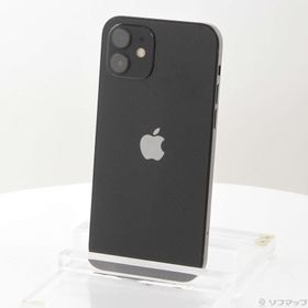 (中古)Apple iPhone12 128GB ブラック MGHU3J/A SIMフリー(198-ud)