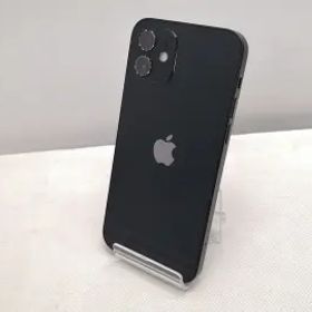 【中古】Apple au 【SIMロック解除済み】 iPhone 12 128GB ブラック MGHU3J/A【仙台駅東口】保証期間１ヶ月【ランクB】