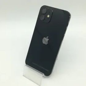 【中古】Apple docomo 【SIMロック解除済み】 iPhone 12 128GB ブラック MGHU3J/A【OSU301】保証期間１ヶ月【ランクC】