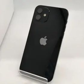 【中古】Apple SoftBank 【SIMロック解除済み】 iPhone 12 128GB ブラック MGHU3J/A【広島本通】保証期間１ヶ月【ランクB】