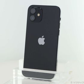(中古)Apple iPhone12 128GB ブラック MGHU3J/A SIMフリー(198-ud)
