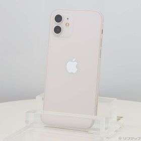 (中古)Apple iPhone12 128GB ホワイト MGHV3J/A SIMフリー(198-ud)