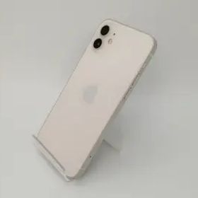 【中古】Apple au 【SIMロック解除済み】 iPhone 12 128GB ホワイト MGHV3J/A【三宮センター】保証期間１週間【ランクC】