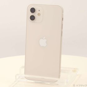 (中古)Apple iPhone12 128GB ホワイト MGHV3J/A SIMフリー(377-ud)