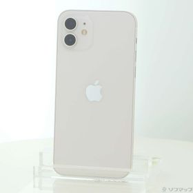 (中古)Apple iPhone12 128GB ホワイト MGHV3J/A SIMフリー(344-ud)