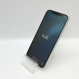 【中古】Apple au 【SIMロック解除済み】 iPhone 12 128GB ホワイト MGHV3J/A【なんば】保証期間１ヶ月【ランクB】