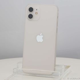 (中古)Apple iPhone12 128GB ホワイト MGHV3J/A SIMフリー(198-ud)