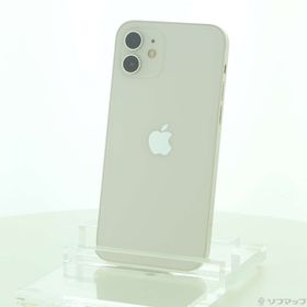 (中古)Apple iPhone12 128GB ホワイト MGHV3J/A SIMフリー(377-ud)