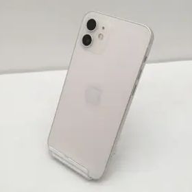 【中古】Apple 国内版 【SIMフリー】 iPhone 12 128GB ホワイト MGHV3J/A【高崎モントレー】保証期間１ヶ月【ランクB】