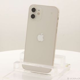 (中古)Apple iPhone12 128GB ホワイト MGHV3J/A SIMフリー(305-ud)