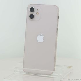 (中古)Apple iPhone12 128GB ホワイト MGHV3J/A SIMフリー(297-ud)