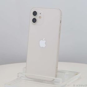 (中古)Apple iPhone12 128GB ホワイト MGHV3J/A SIMフリー(377-ud)