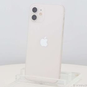 (中古)Apple iPhone12 128GB ホワイト MGHV3J/A SIMフリー(198-ud)