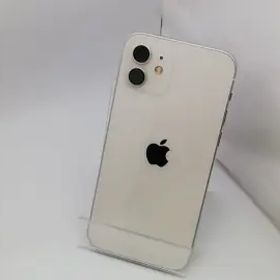 【中古】Apple ymobile 【SIMロック解除済み】 iPhone 12 128GB ホワイト MGHV3J/A【秋葉4号】保証期間１ヶ月【ランクA】