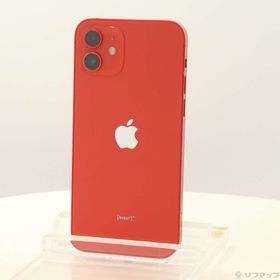 (中古)Apple iPhone12 128GB プロダクトレッド MGHW3J/A SIMフリー(269-ud)
