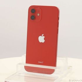 (中古)Apple iPhone12 128GB プロダクトレッド MGHW3J/A SIMフリー(198-ud)