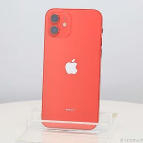 (中古)Apple iPhone12 128GB プロダクトレッド MGHW3J/A SIMフリー(348-ud)