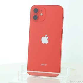 (中古)Apple iPhone12 128GB プロダクトレッド MGHW3J/A SIMフリー(247-ud)