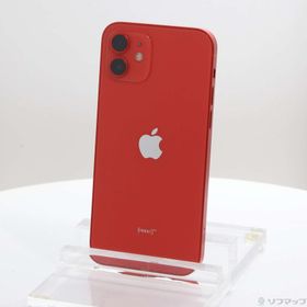 (中古)Apple iPhone12 128GB プロダクトレッド MGHW3J/A SIMフリー(251-ud)