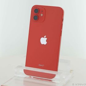 (中古)Apple iPhone12 128GB プロダクトレッド MGHW3J/A SIMフリー(196-ud)