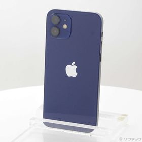 (中古)Apple iPhone12 128GB ブルー MGHX3J/A SIMフリー(377-ud)