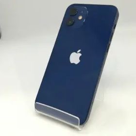【中古】Apple au 【SIMロック解除済み】 iPhone 12 128GB ブルー MGHX3J/A【浜松駅前】保証期間１ヶ月【ランクC】
