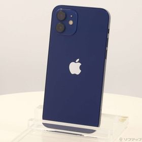 (中古)Apple iPhone12 128GB ブルー MGHX3J/A SoftBank(377-ud)