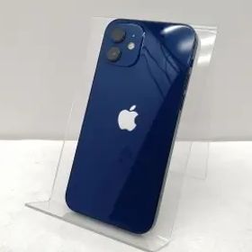 【中古】Apple SoftBank 【SIMロック解除済み】 iPhone 12 128GB ブルー MGHX3J/A【仙台イービーンズ】保証期間１ヶ月【ランクB】