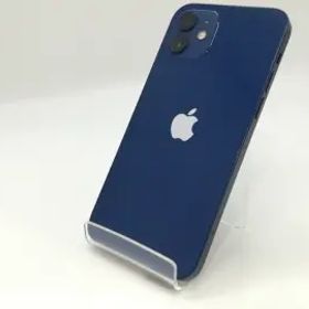 【中古】Apple 国内版 【SIMフリー】 iPhone 12 128GB ブルー MGHX3J/A【浜松駅前】保証期間１ヶ月【ランクC】