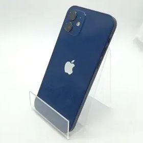 【中古】Apple SoftBank 【SIMロック解除済み】 iPhone 12 128GB ブルー MGHX3J/A【柏】保証期間１ヶ月【ランクB】