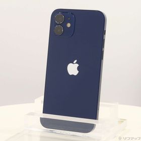 (中古)Apple iPhone12 128GB ブルー MGHX3J/A SoftBank(258-ud)
