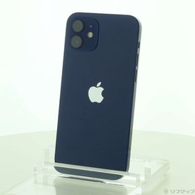 (中古)Apple iPhone12 128GB ブルー MGHX3J/A SIMフリー(269-ud)