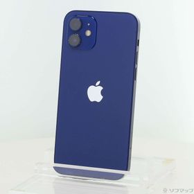 (中古)Apple iPhone12 128GB ブルー MGHX3J/A SIMフリー(251-ud)