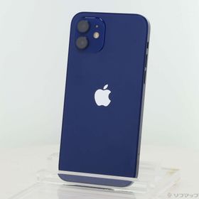 (中古)Apple iPhone12 128GB ブルー MGHX3J/A SIMフリー(295-ud)