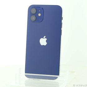 (中古)Apple iPhone12 128GB ブルー MGHX3J/A SoftBank(344-ud)