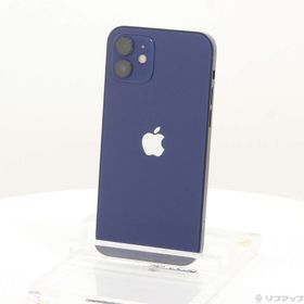 (中古)Apple iPhone12 128GB ブルー MGHX3J/A SIMフリー(377-ud)