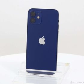 (中古)Apple iPhone12 128GB ブルー MGHX3J/A SIMフリー(348-ud)