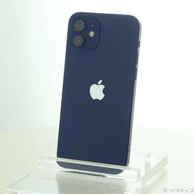 (中古)Apple iPhone12 128GB ブルー MGHX3J/A SIMフリー(295-ud)