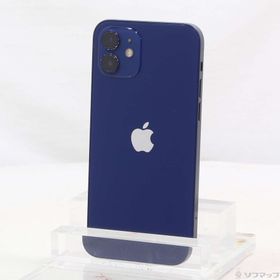 (中古)Apple iPhone12 128GB ブルー MGHX3J/A SIMフリー(276-ud)