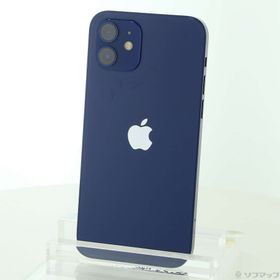 (中古)Apple iPhone12 128GB ブルー MGHX3J/A SoftBank(344-ud)