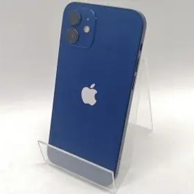 【中古】Apple 国内版 【SIMフリー】 iPhone 12 128GB ブルー MGHX3J/A【熊本】保証期間１ヶ月【ランクC】