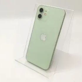 【中古】Apple 楽天モバイル 【SIMフリー】 iPhone 12 128GB グリーン MGHY3J/A【秋葉4号】保証期間１ヶ月【ランクB】