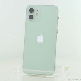 (中古)Apple iPhone12 128GB グリーン MGHY3J/A SIMフリー(305-ud)