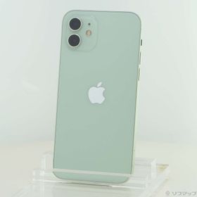 (中古)Apple iPhone12 128GB グリーン MGHY3J/A SIMフリー(276-ud)